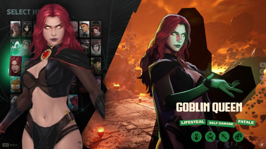 Goblin Queen as Lady Geist (Marvel)