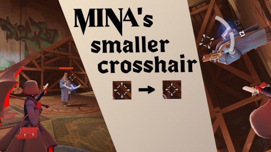 Mina's Smaller Crosshair