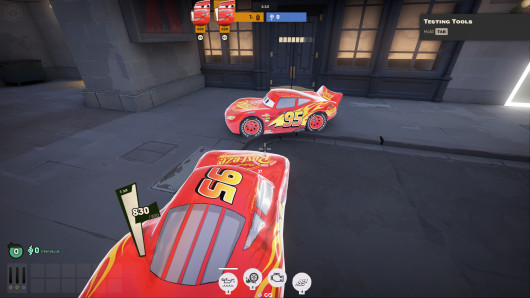 Lightning McQueen over Infernus