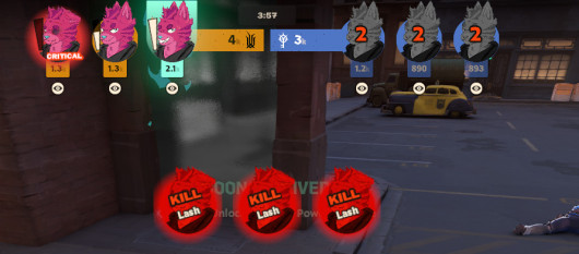 Overhead UI and death popup