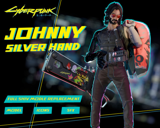 Johnny Silverhand Over Shiv [Cyberpunk 2077]