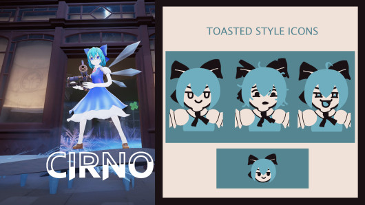 Cirno Toasted Style Icon Addon