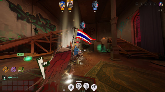 Thailand Flag Over Ratkings flag