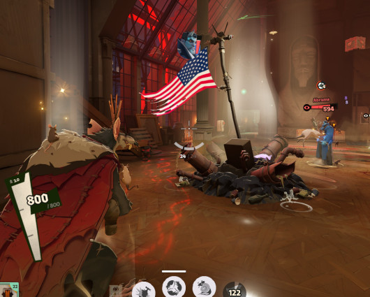 USA / American Flag for Rat King