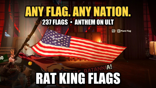 BEST Rat King Flags - Every Country (237 Flags)