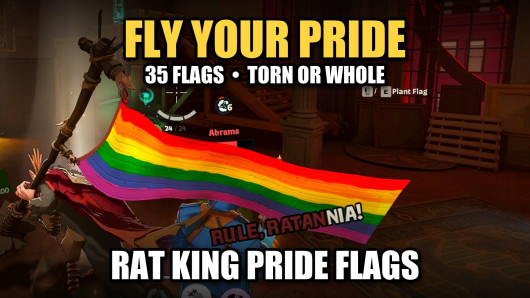 BEST Rat King Pride Flags