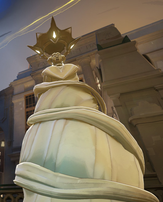 Statuesque Queen