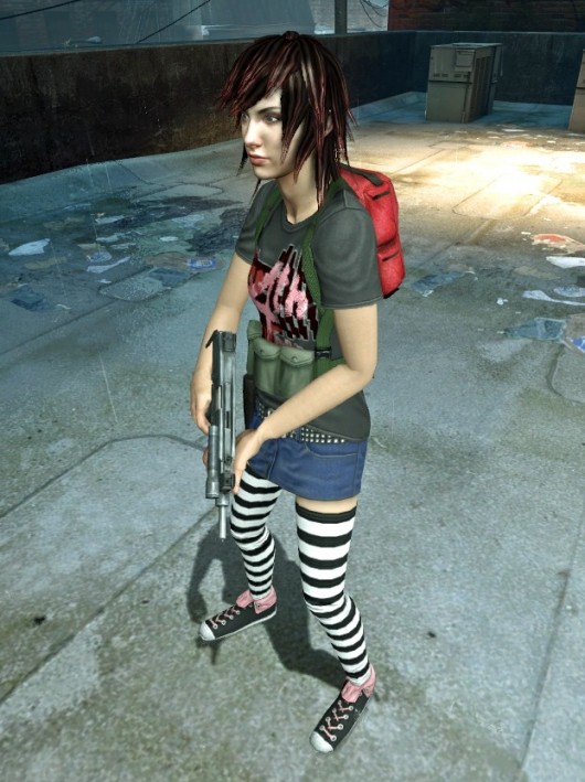 download left for dead 2 sexy zoey outfits