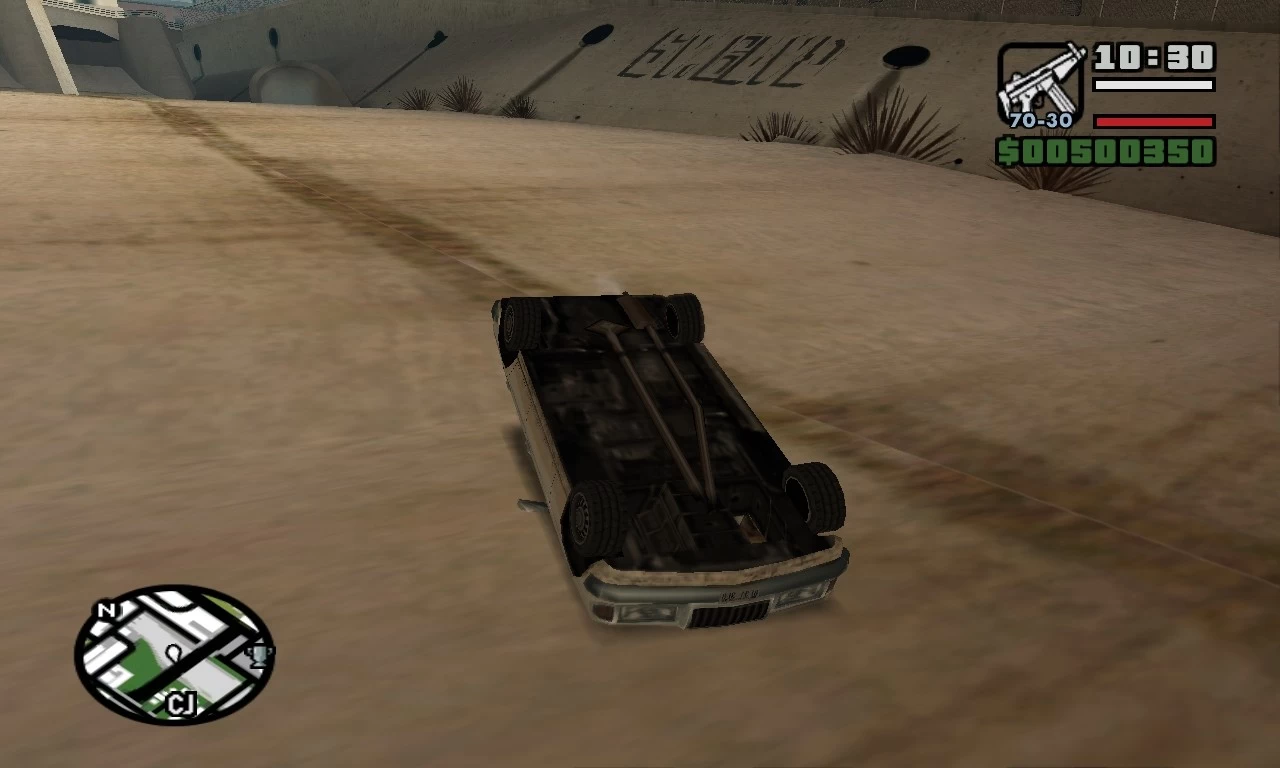 Don't burn Fliped cars [Grand Theft Auto: San Andreas] [Mods]