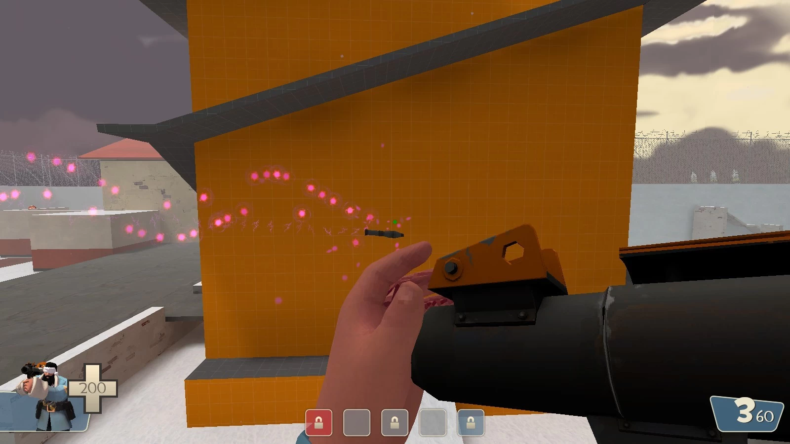 Wavebeam Rocket trail.