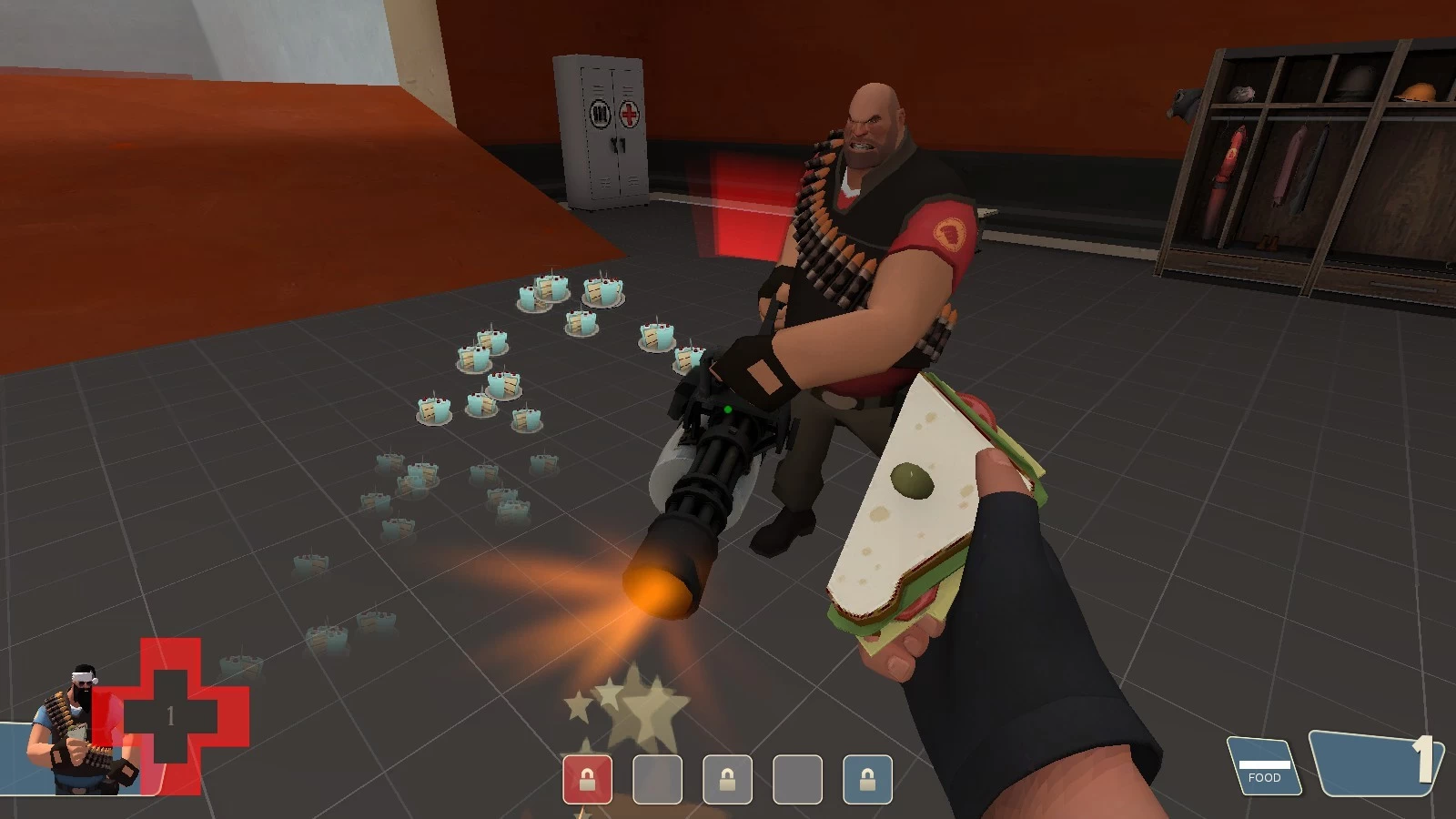 Cake Minigun Shells