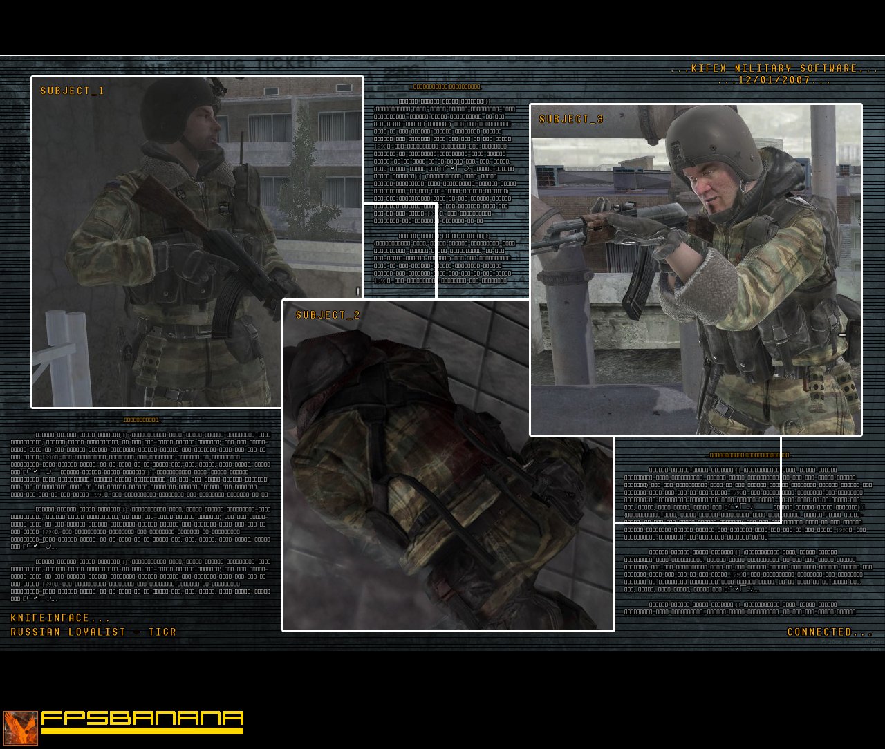 Cross over unexpected - ENGLISH version file - Russian Warfare mod for Call  of Duty 4: Modern Warfare - ModDB