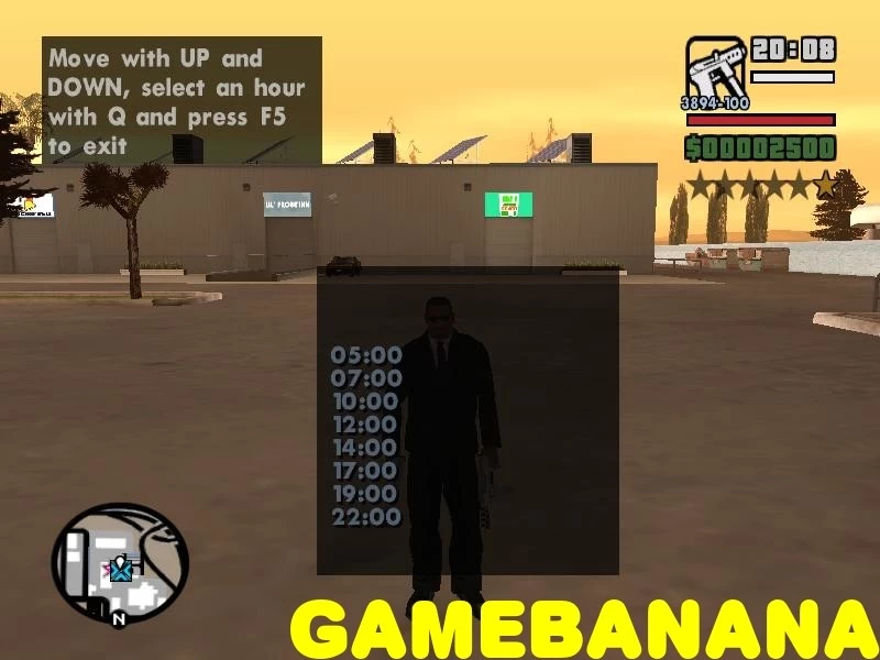 GTA San Andreas Time Stopper Mod 