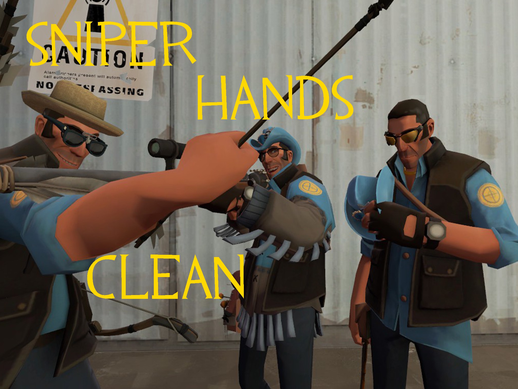 Sniper Hands Clean