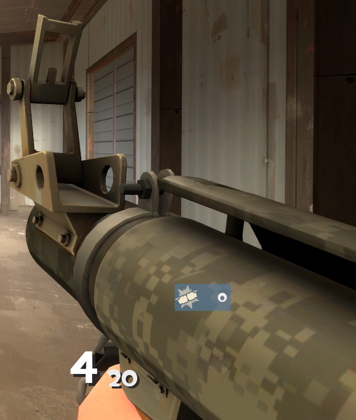 Digital Camo Rocket Launcher