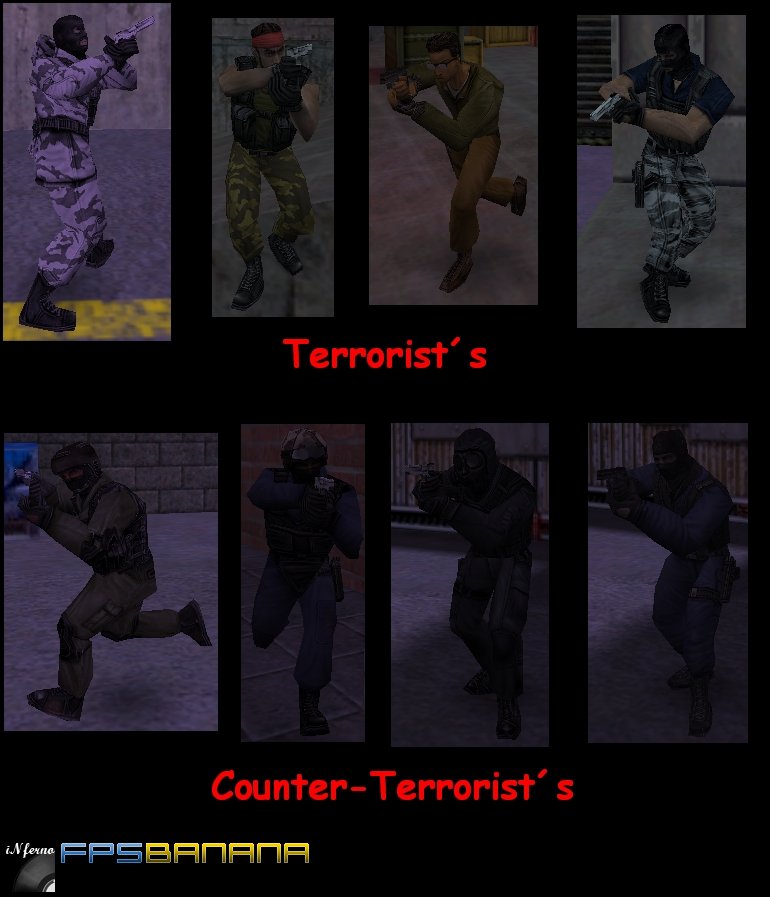 Have you ever played counter-strike: condition zero? - CS 1.6 skins by  scorbunny by SBdev