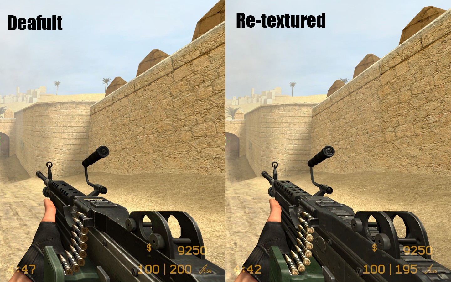 counter strike source m249 mods