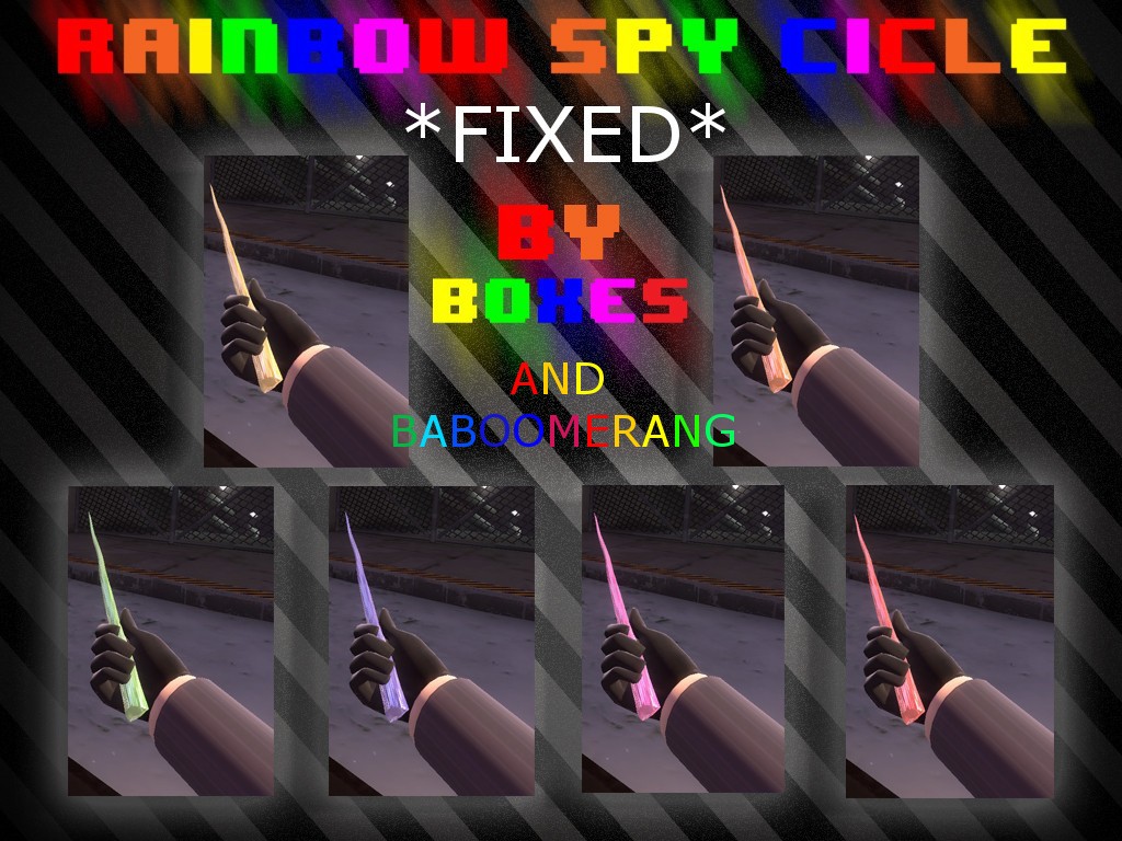 Animated Rainbow Spy-cicle ( Fixed )
