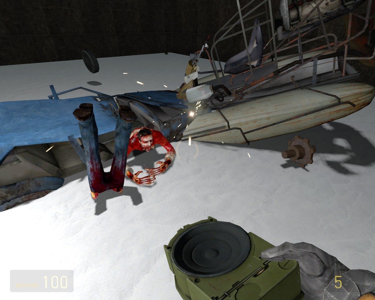 RoPlayers HomeRace v4 iceroad Half Life 2 Deathmatch Mods 