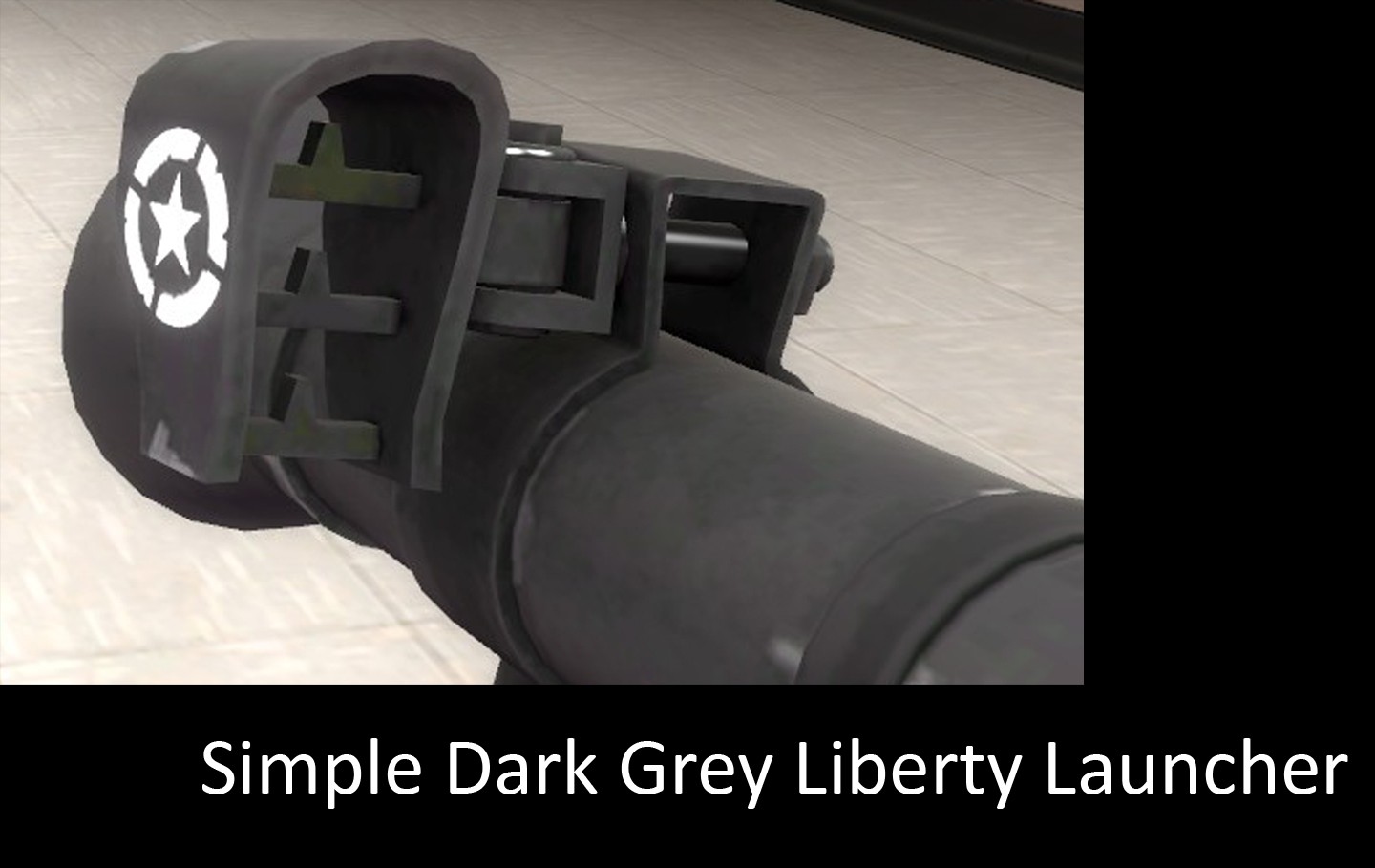 Simple Grey Liberty Launcher