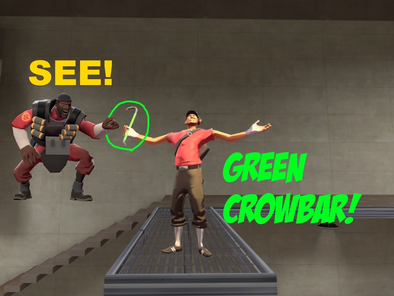 Green Crowbar For Scout v1