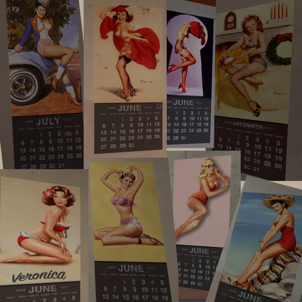 More Pin up Calendars [Team Fortress 2] [Mods]