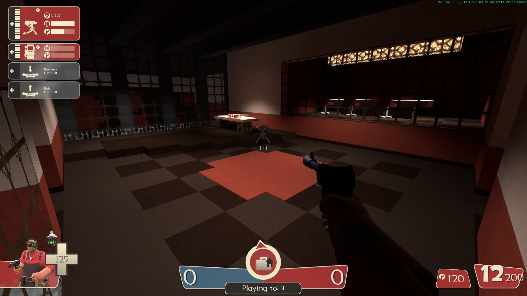 CTF 2Fort Minecraft [Team Fortress 2] [Mods]