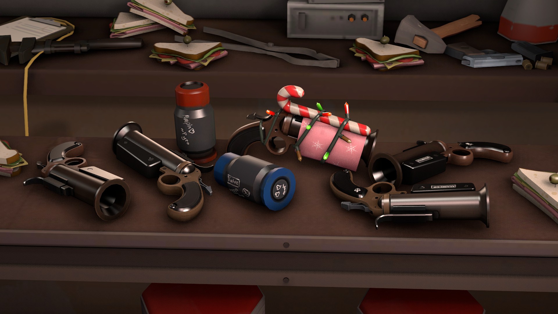 Pyrate Pyro's Other Flare Guns