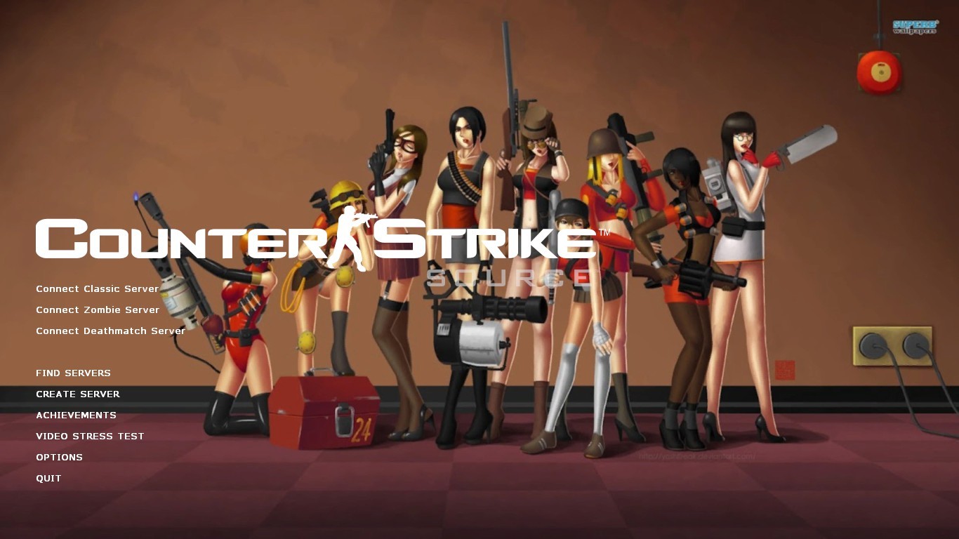 Css Tf2 Mod Team Fortress 2 Girls Mod for Counter-Strike: Source | CS:S Mods