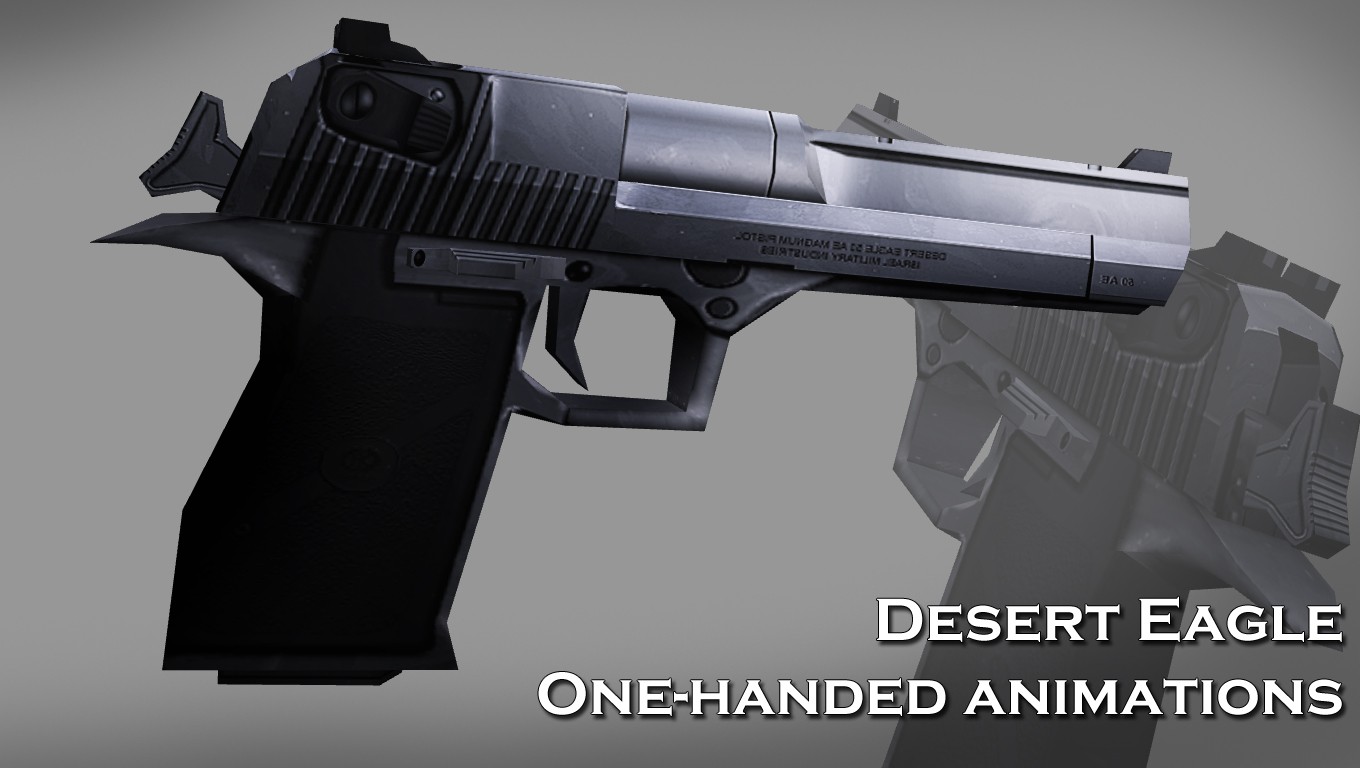 [CS 1.6] Desert Eagle on One-Handed Animations
