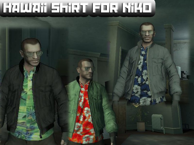 Hawaii Shirts Grand Theft Auto Iv Mods