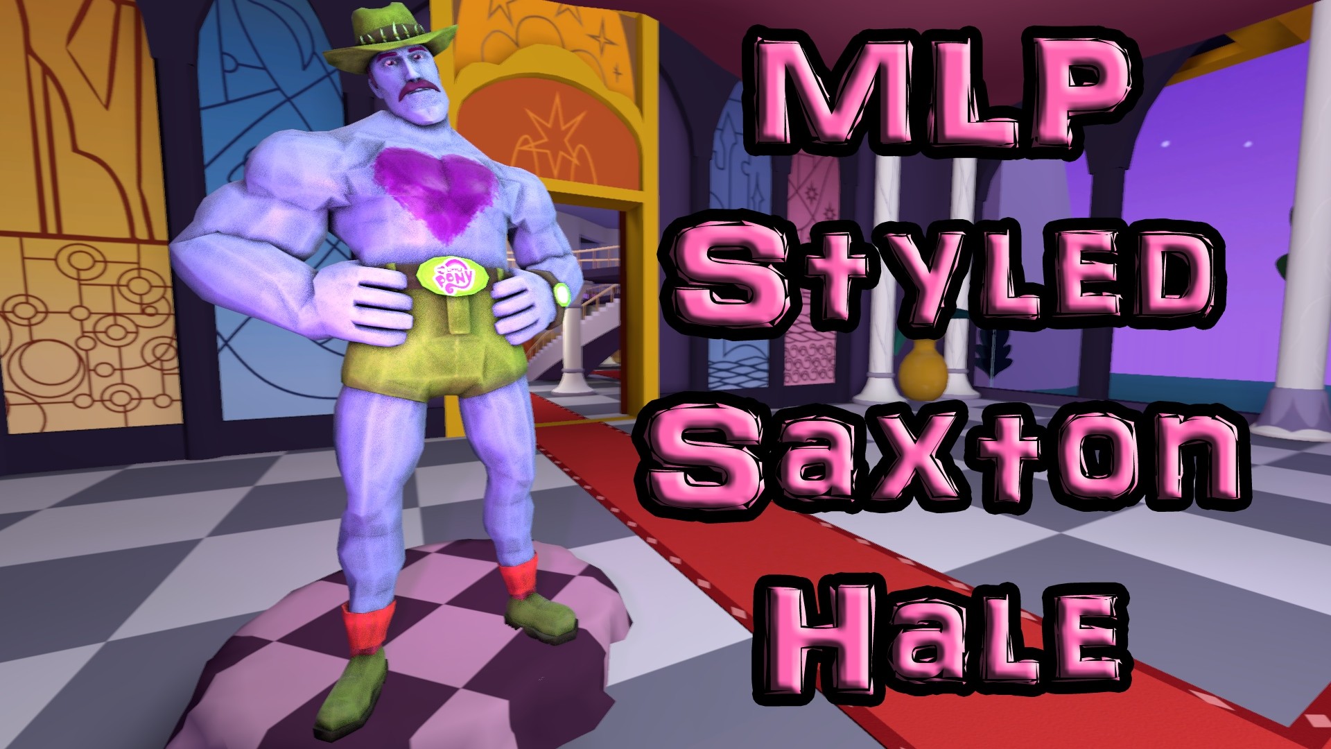 MLP Styled Saxton Hale