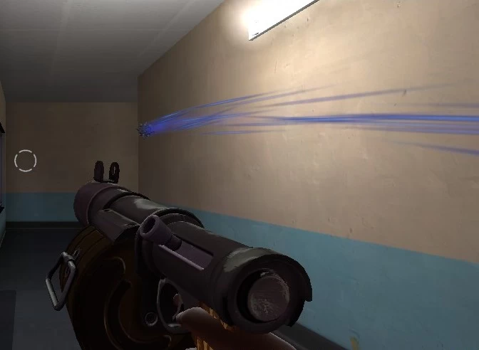 Demoman Sticky and Pill Trails