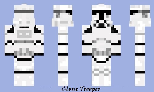 Minecraft Clone Trooper [Minecraft: Java Edition] [Mods]