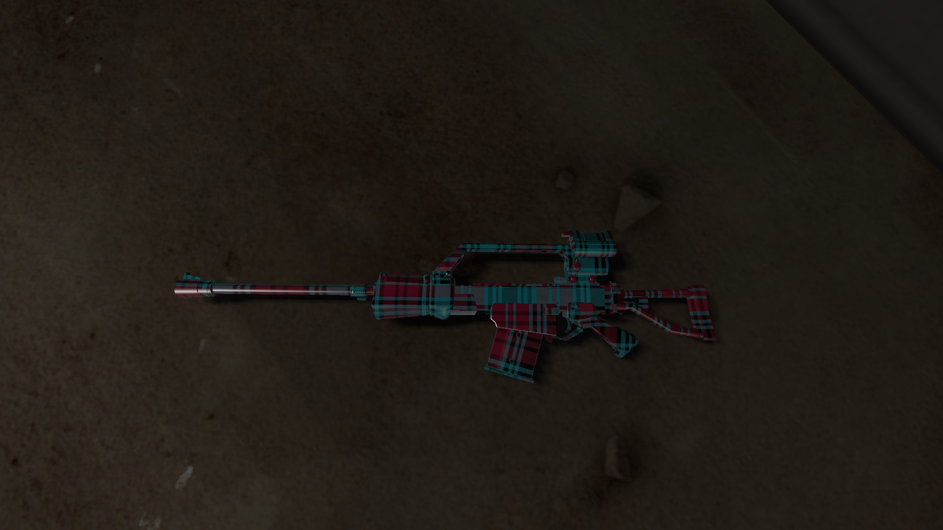 Plaid Attack Classic Blue and Red