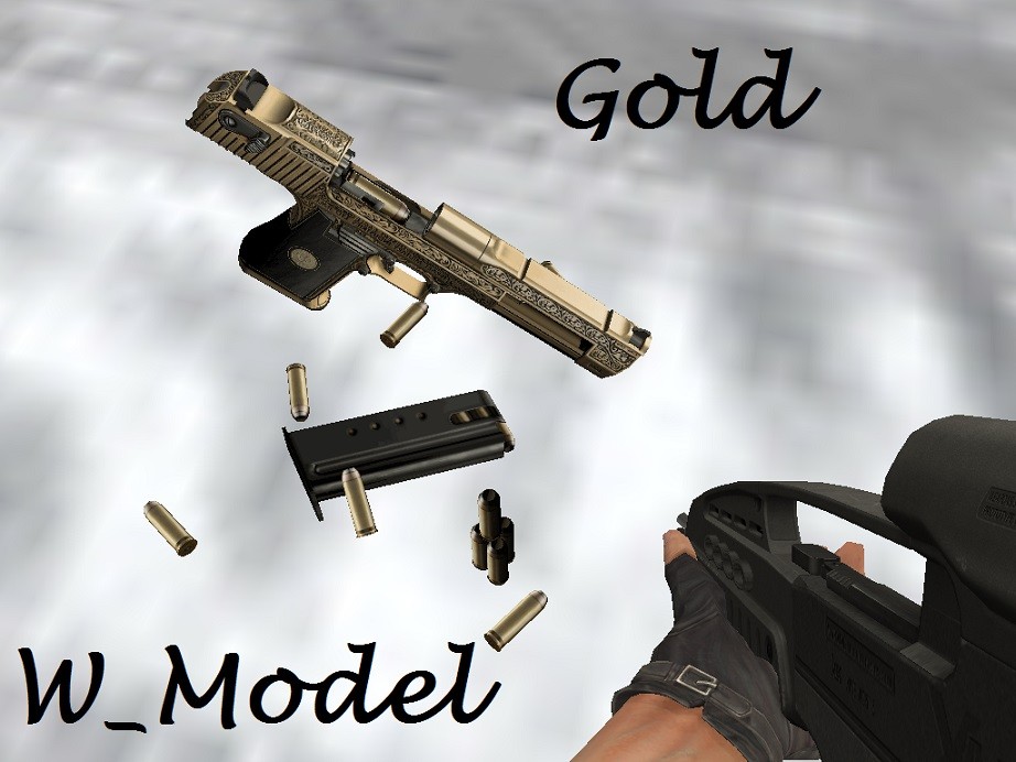 Gold And Silver Engraved Desert Eagle On Rootnss Counter Strike 16 Mods