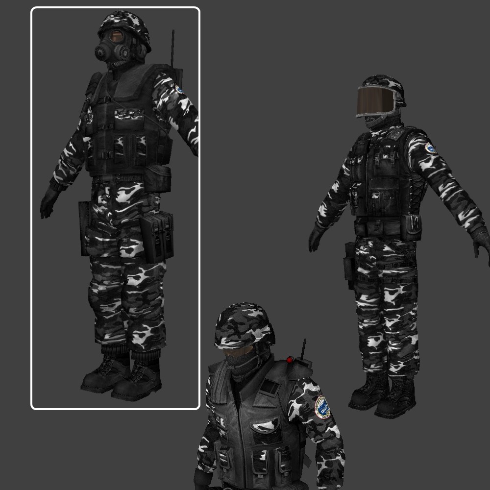 Urban Camo CT Pack (defuse kit included) [Counter-Strike: Source] [Mods]