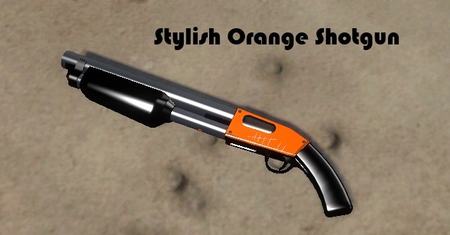 Stylish Orange Shotgun