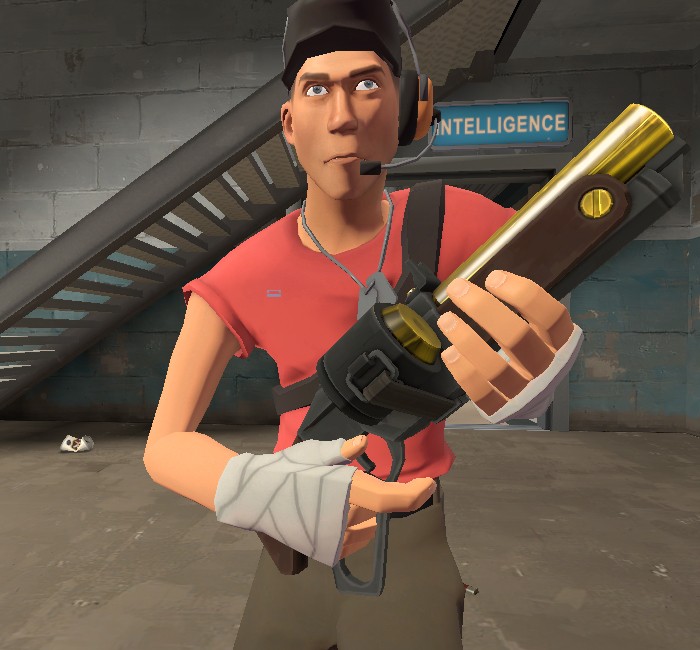 Australium Back Scatter [Team Fortress 2] [Mods]