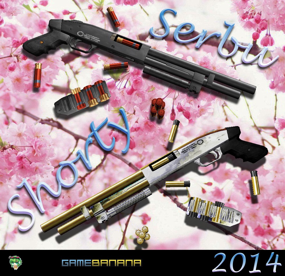 ope feat. LARS - Gold Chromed Serbu Super Shorty Mod for Counter-Strike ...