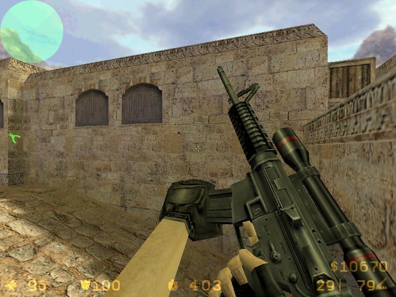 Maverick M4A1 With Steyr Scout's SCope [Counter-Strike 1.6] [Mods]