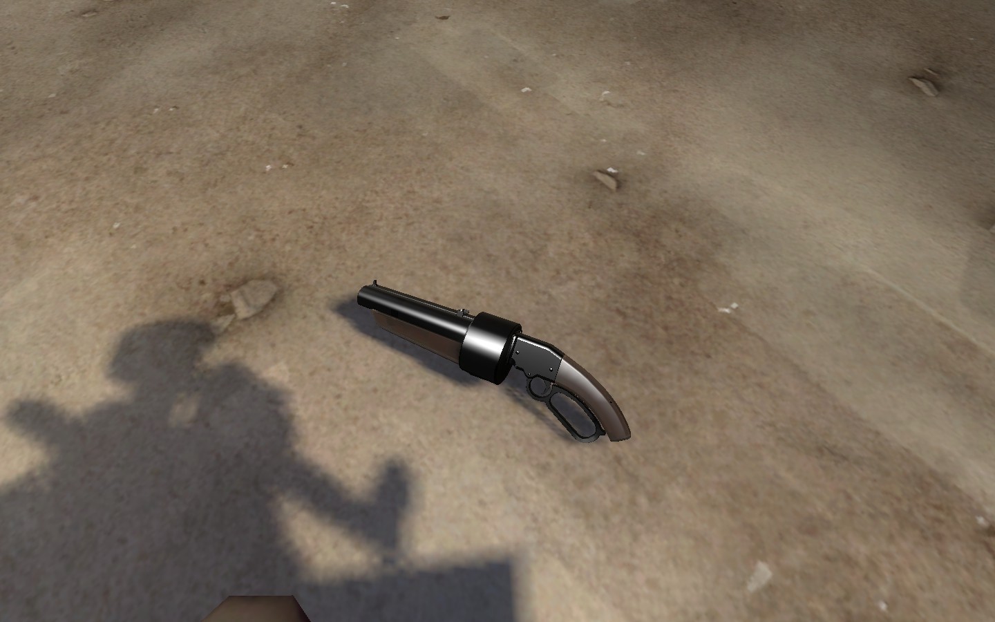 overly-cleaned scattergun