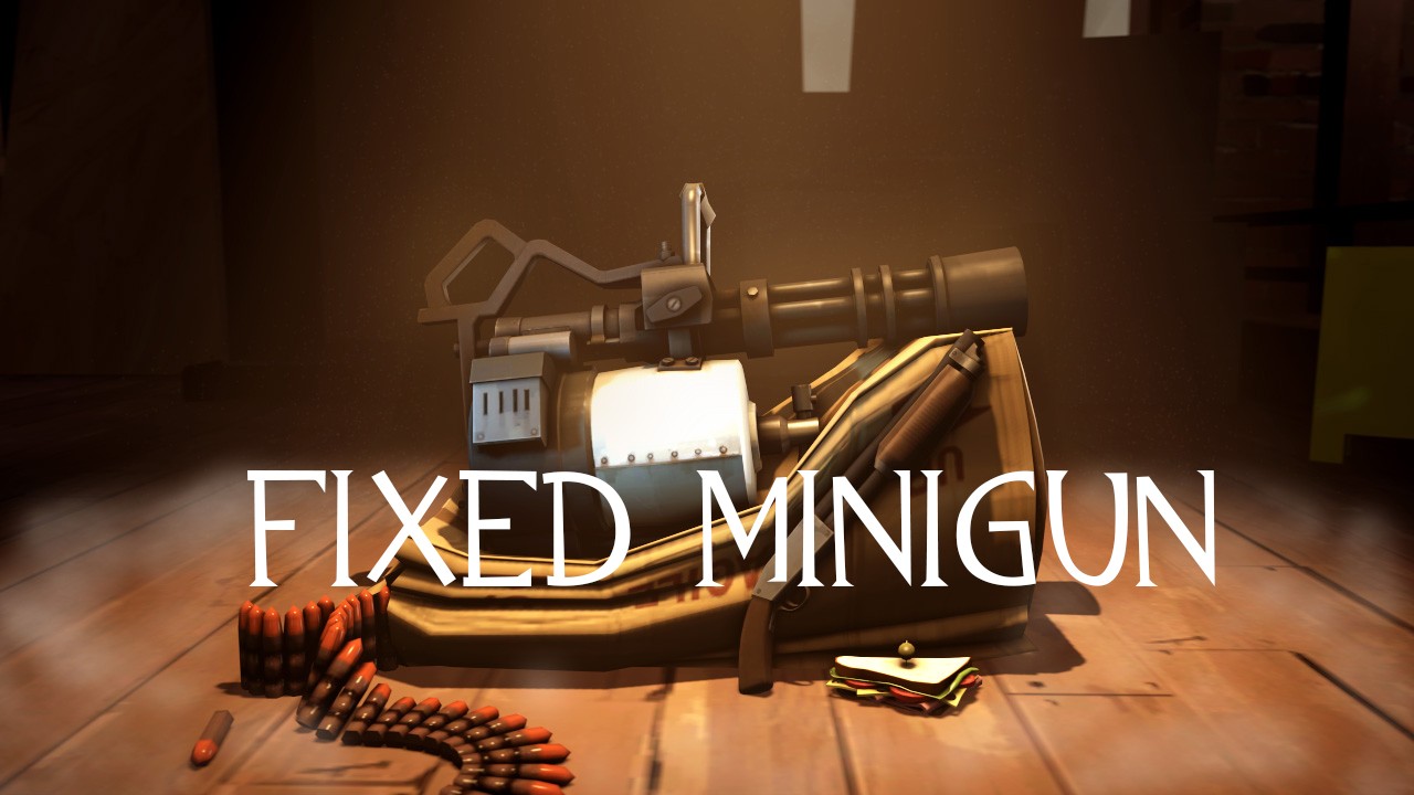 Fixed Stock Minigun
