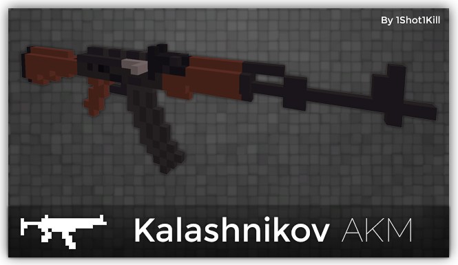 2x) AK-47 Cell Phone Sticker Mobile AK47 Kalashnikov