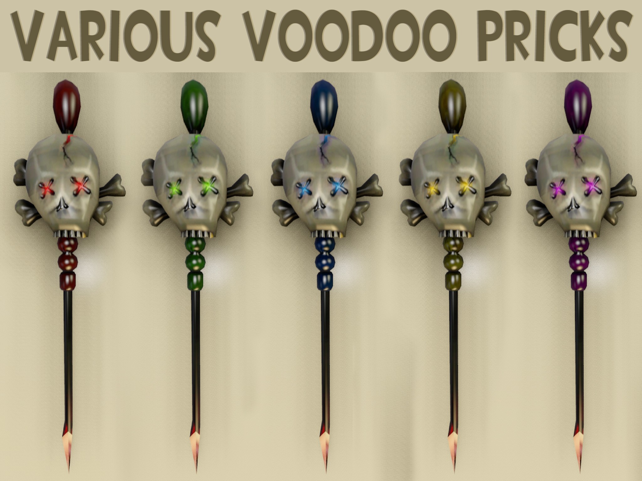 Various Voodoo Pricks