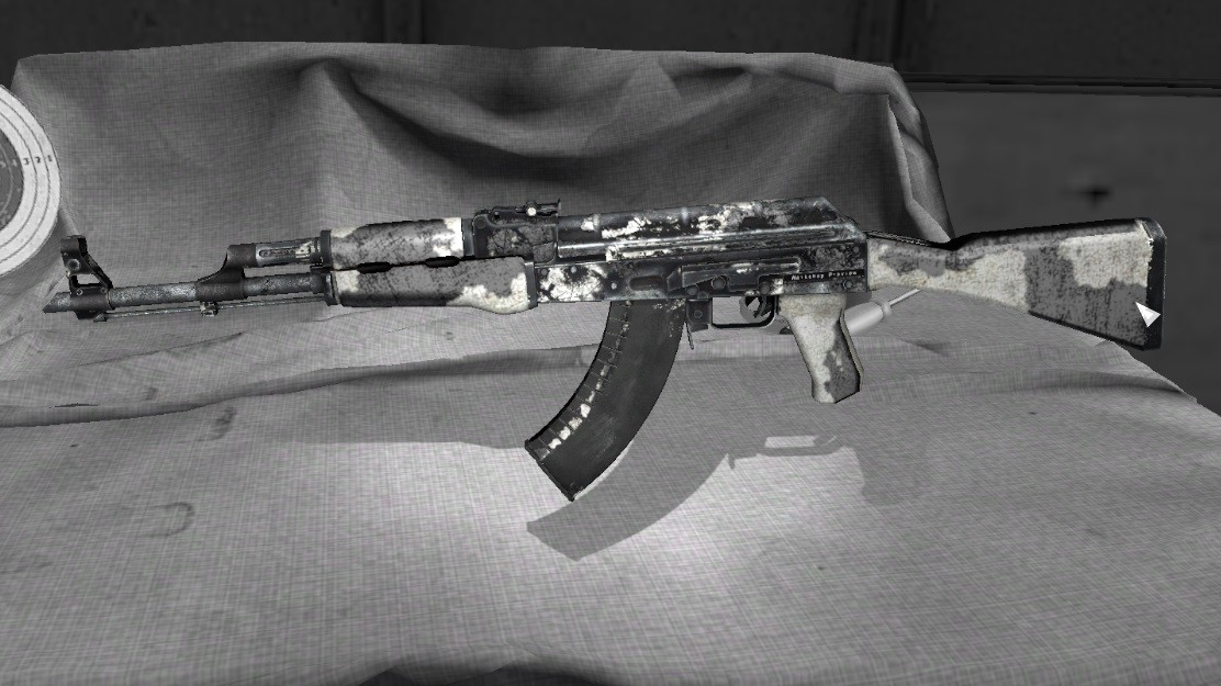 Worn-out AK47