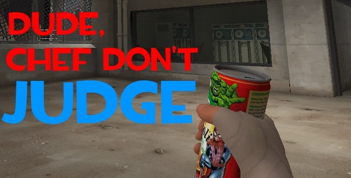 Chef don't judge.