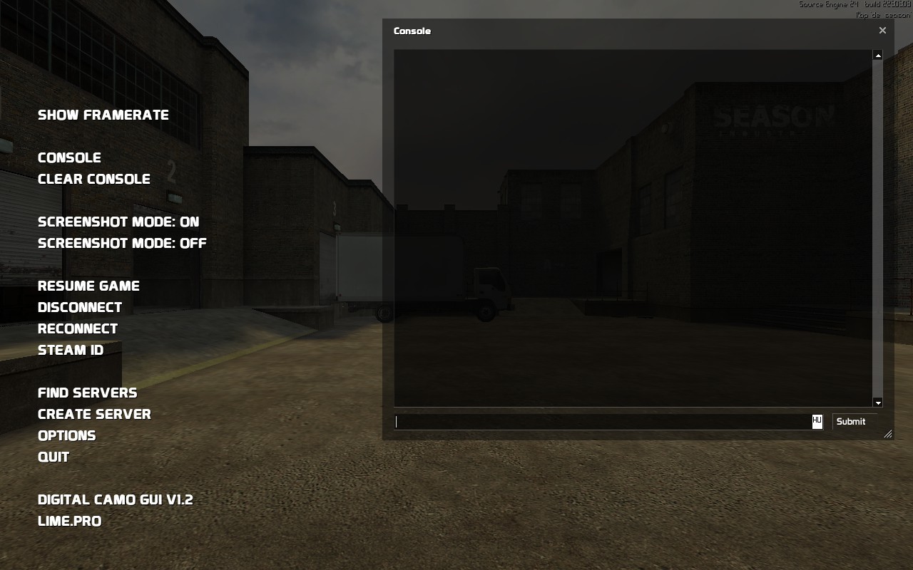 Digital Camo GUI Mod for Counter-Strike: Source | CS:S Mods