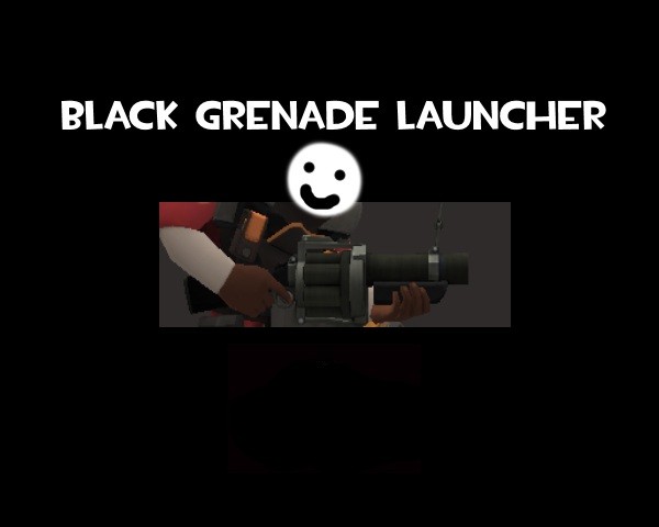 Black Grenade launcher