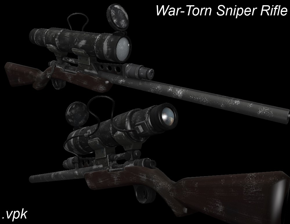 War-Torn Sniper Rifle (.VPK)
